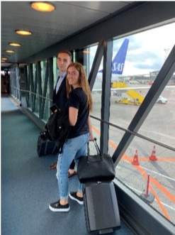 Foto på Oscar och Erika