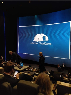 Bild på föreläsning hos Visma